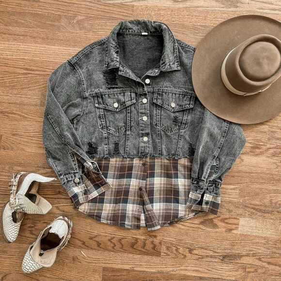 Ranchy Mama Western Cowgirl Custom Jean Jacket Small - Picture 3 of 8